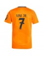 Real Madrid Vinicius Junior #7 Gostujuci Dres 2024-25 Kratak Rukavima